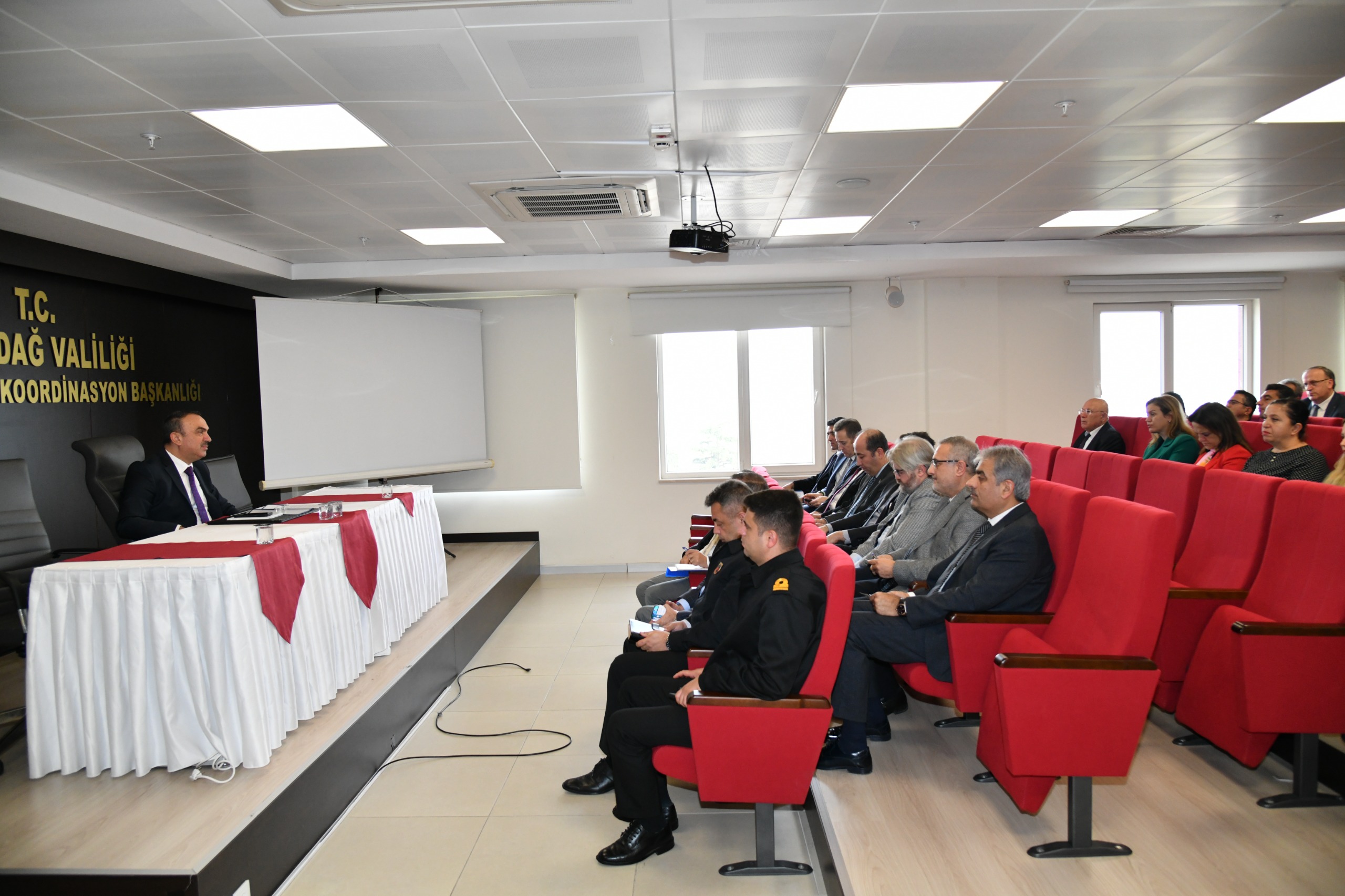 İl İdare Şube Başkanları Toplantısı Yapıldı
