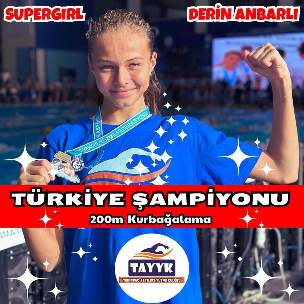 TÜRKİYE 1.’si ŞAMPİYONU oldu.