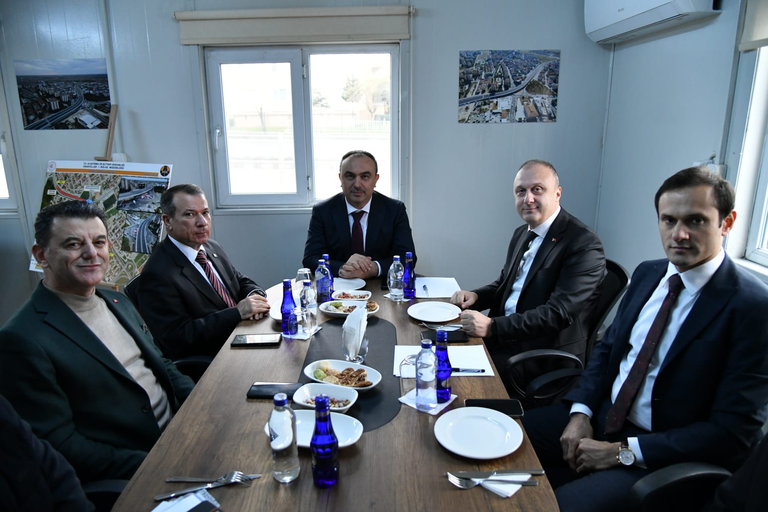 Vali Soytürk Kapaklı Köprülü Kavşağında İncelemelerde Bulundu