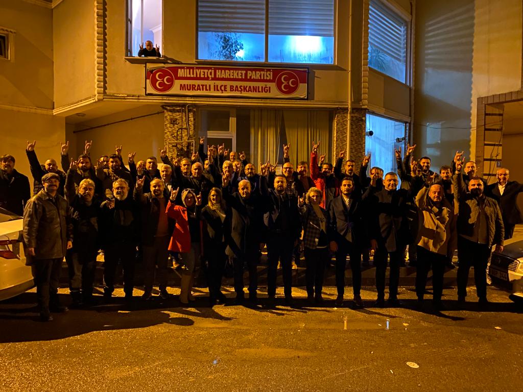MHP Tekirdağ İl Başkanlığı, Seçim Çalışmalarına Muratlı İlçe Başkanlığı’ndan Yoğun Bir Katılım İle Başladı