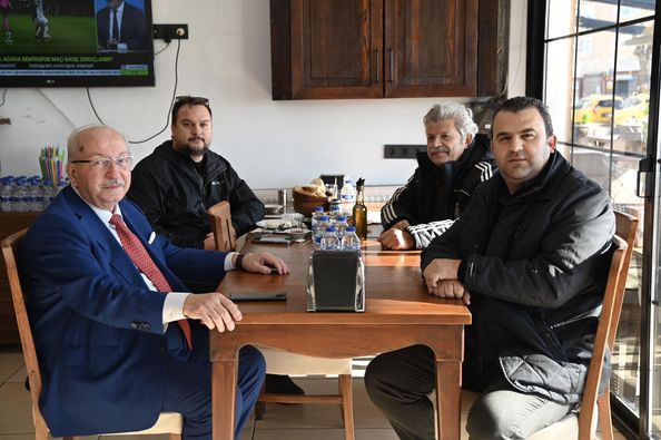 BAŞKAN ALBAYRAK: Volkan Nallar’ı iş yerinde ziyaret ettim.