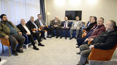 Cüneyt Yüksel, seçim kampanyasına vaatle değil icraatla başladı