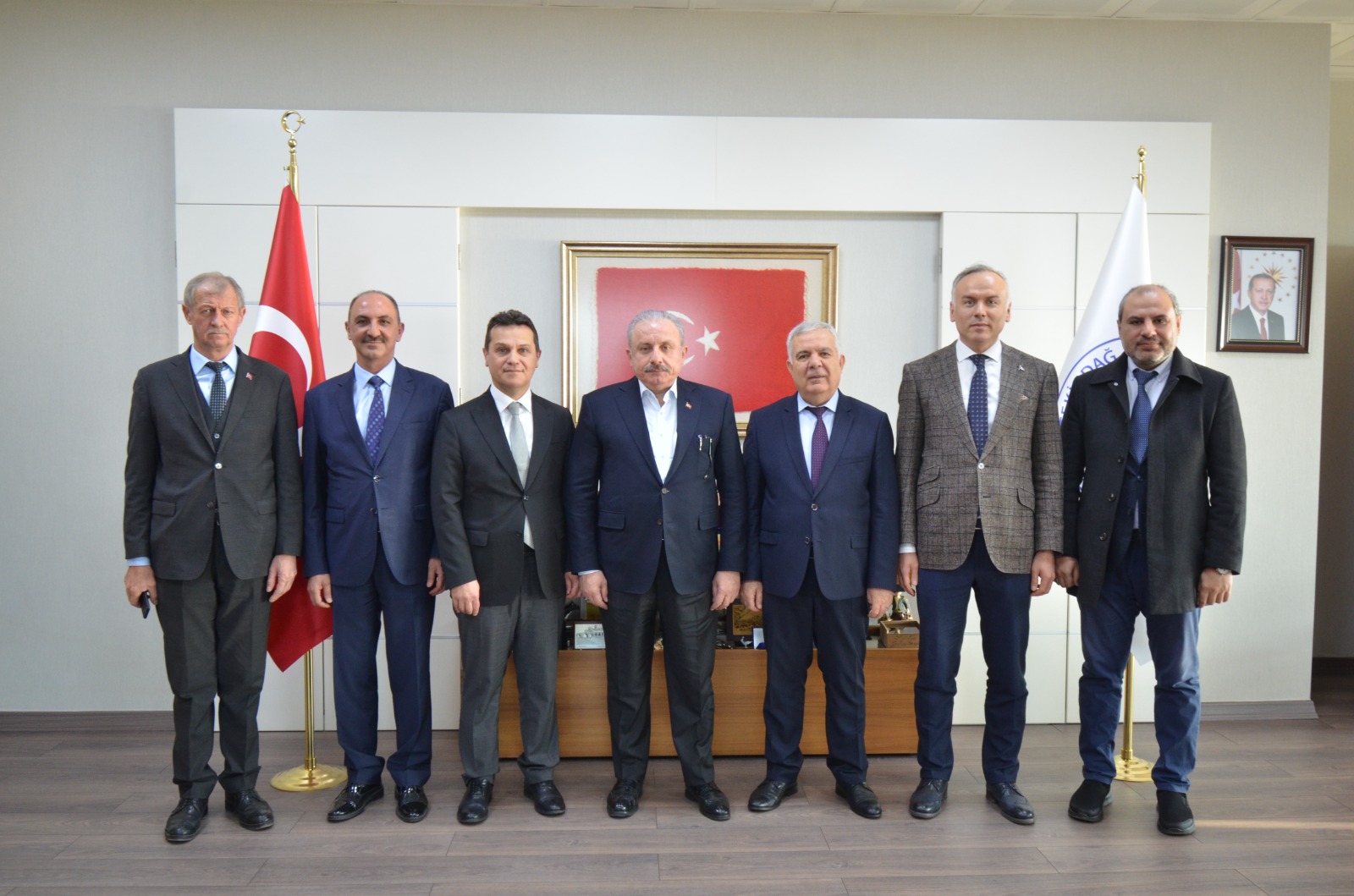 Prof. Dr. Mustafa ŞENTOP’tan NKÜ Rektörüne Ziyaret