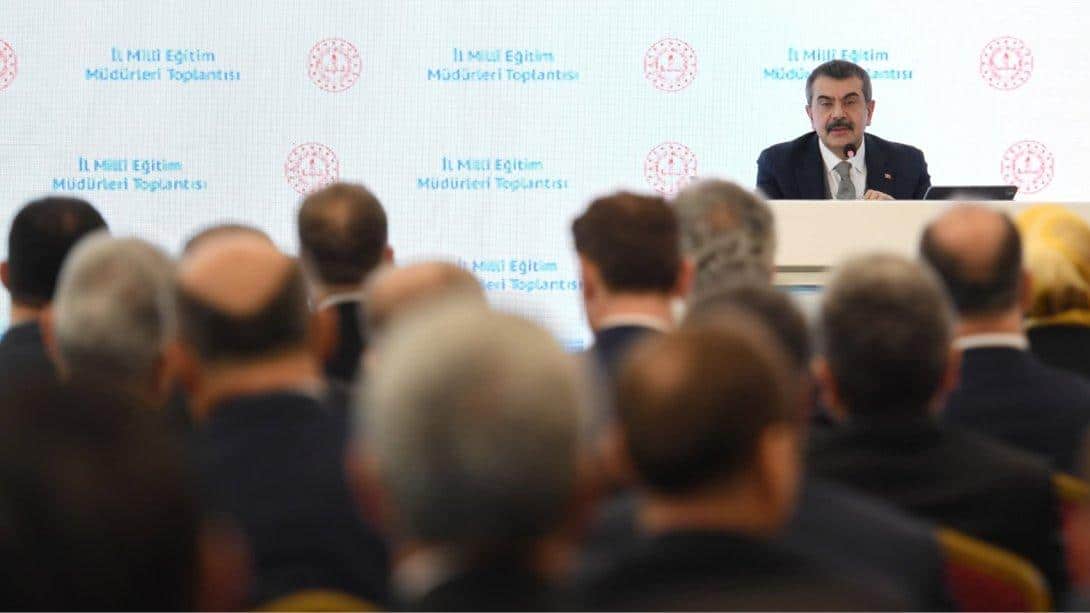 Bakan Tekin, 81 İlin Millî Eğitim Müdürüyle Bir Araya Geldi