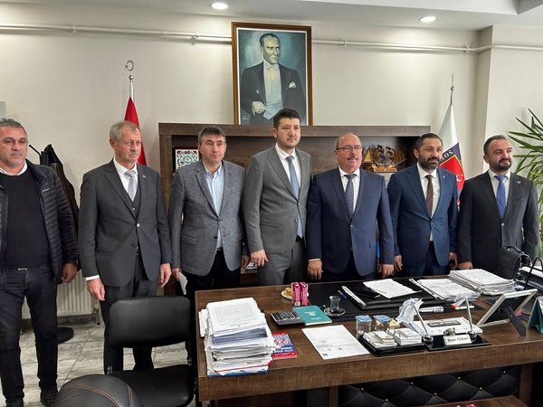 ŞOFÖRLER ODASI BAŞKANINA ZİYARET