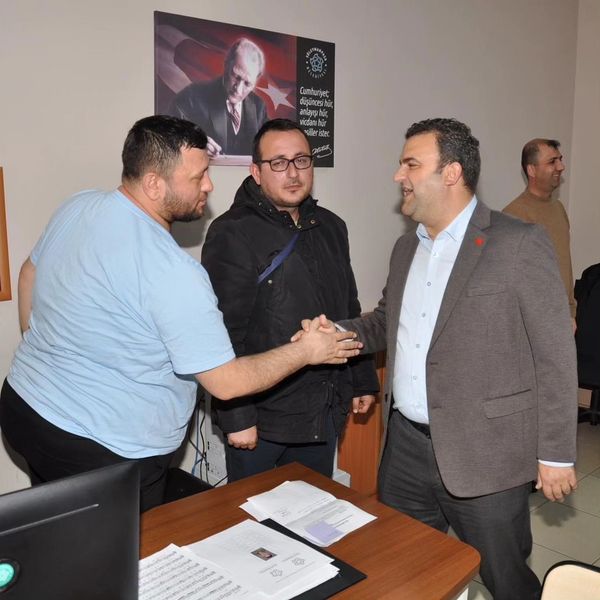 Nallar: Ahmet Aygün Gençlik Merkezi’ni ziyaret ettik.