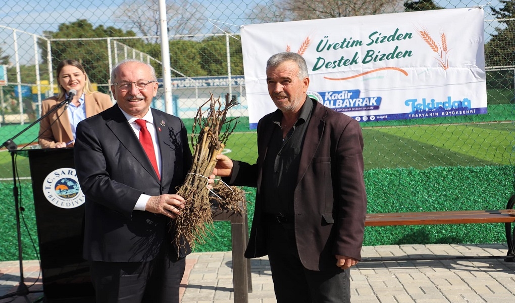 BÜYÜKŞEHİR’DEN BAĞCILIĞA BÜYÜK DESTEK