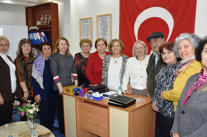 MV. NURTEN YONTAR TÜRK KADINLAR BİRLİĞİ TEKİRDAĞ ŞÜBESİNİ ZİYARET ETTİ