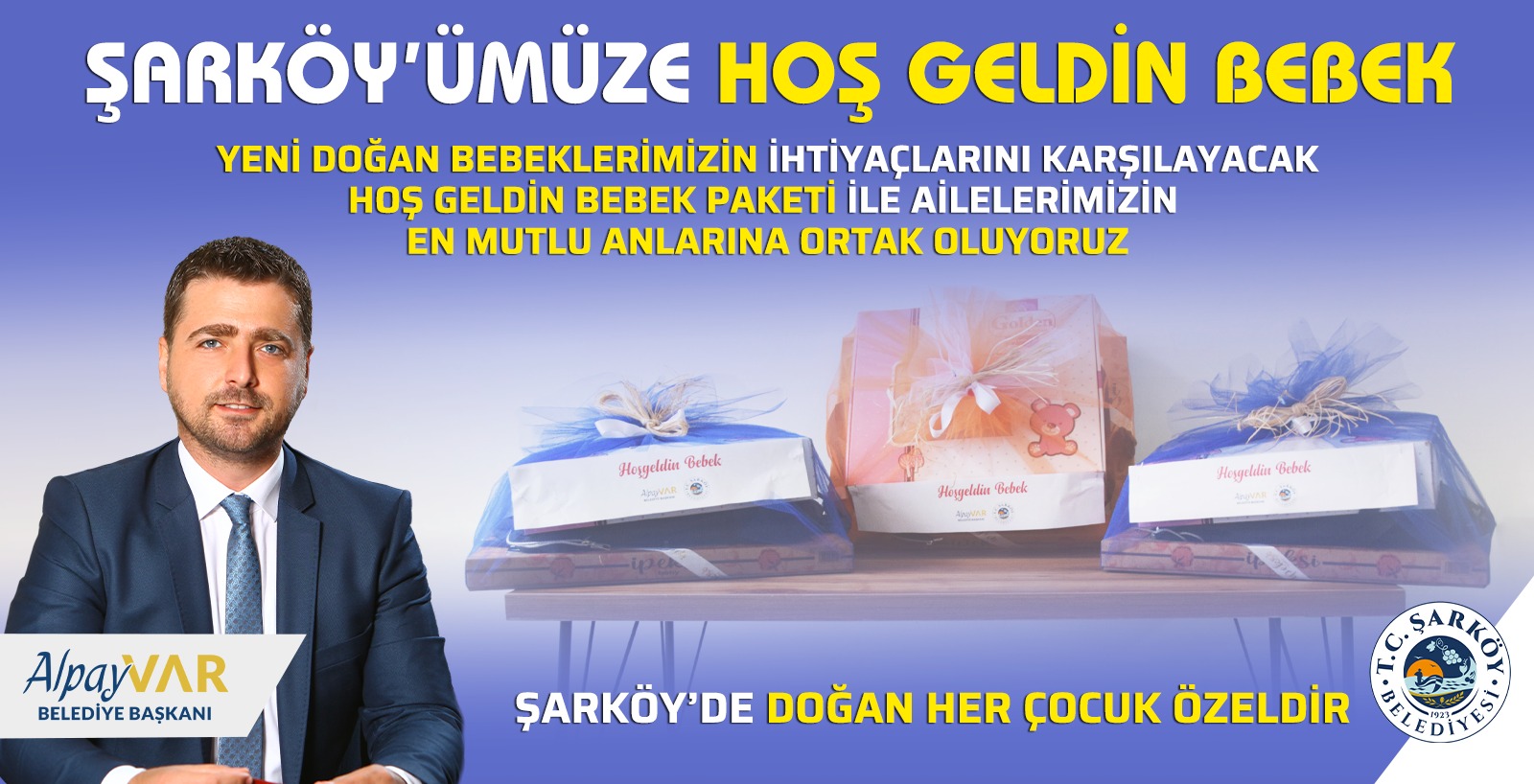 ŞARKÖY BELEDİYESİ VATANDAŞLARININ EN MUTLU ANLARINA ORTAK OLUYOR