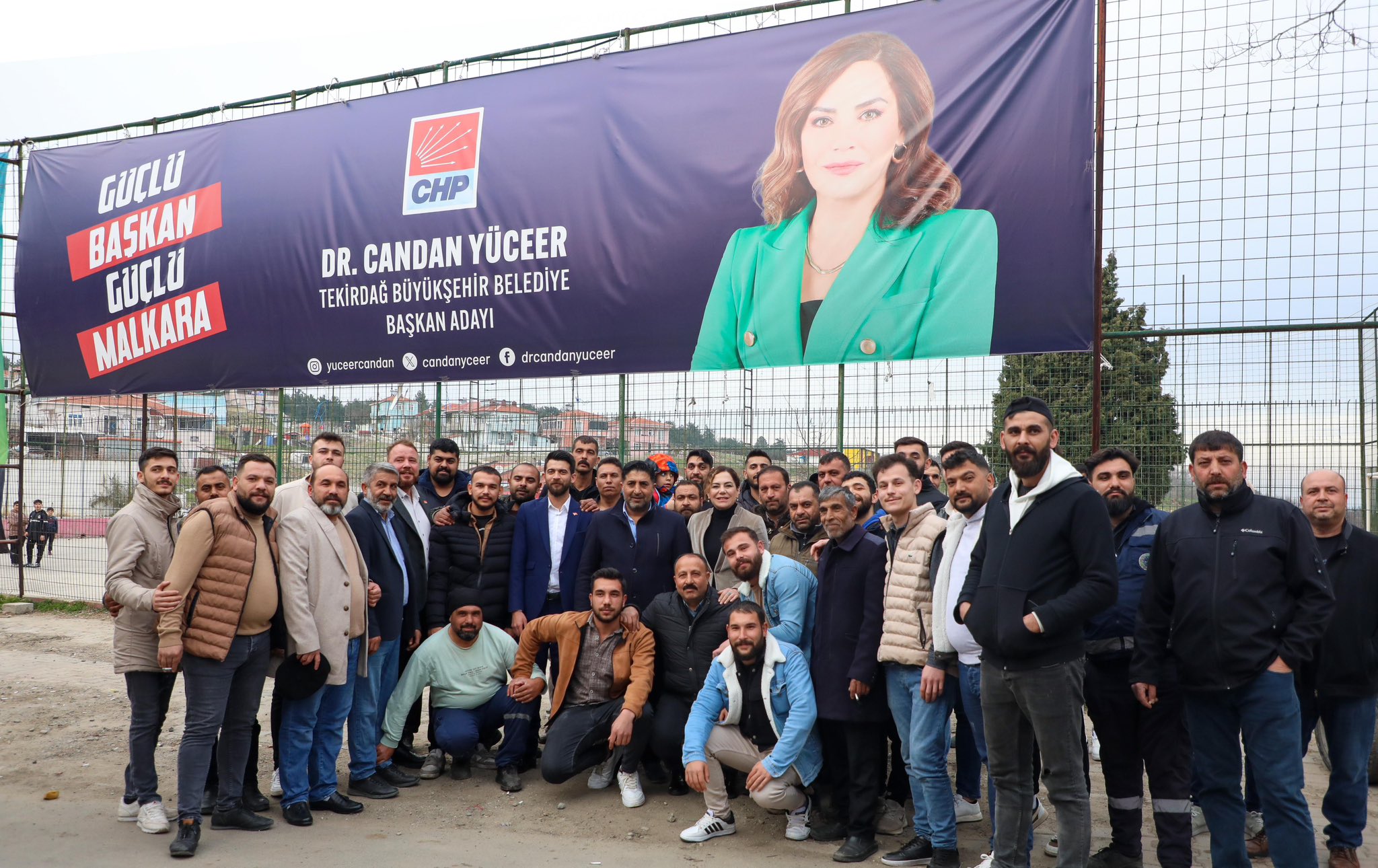 CANDAN YÜCEER, MALKARA’DA COŞKUYLA KARŞILANDI