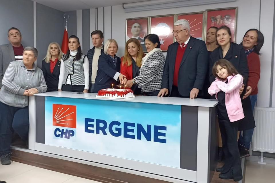 Nurten Yontar Ergene’de Rozet Takma Töreninde Konuştu.!
