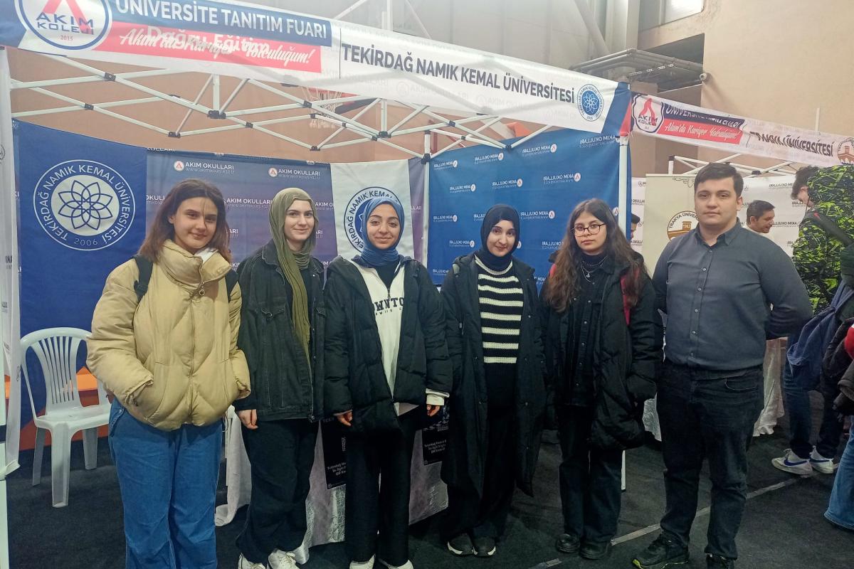 Tekirdağ Namık Kemal Üniversitesi ‘Geleneksel Üniversite Tanıtım Günleri’nde Yer Aldı