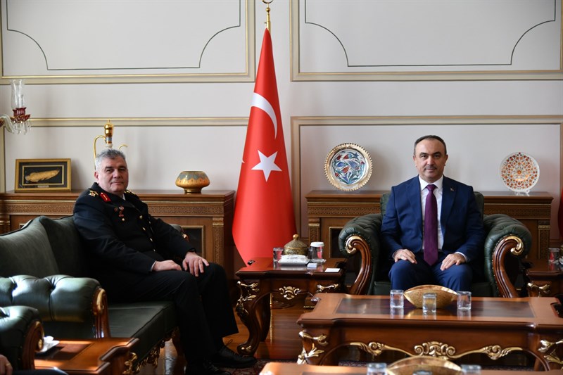 Jandarma Genel Komutan Yardımcısı Vali Soytürk’ü Ziyaret Etti