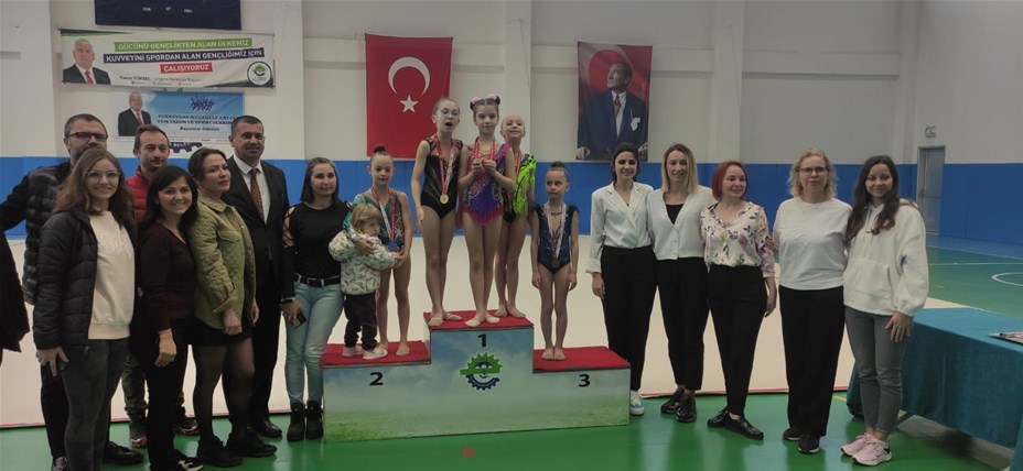 RİTMİK CİMNASTİK İL BİRİNCİLİĞİ MÜSABAKALARI ERGENE İLÇEMİZDE GERÇEKLEŞTİ.