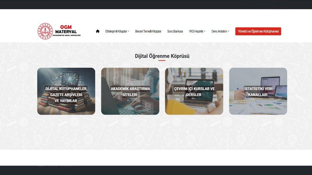 “Dijital Öğrenme Köprüsü” Hizmete Açıldı