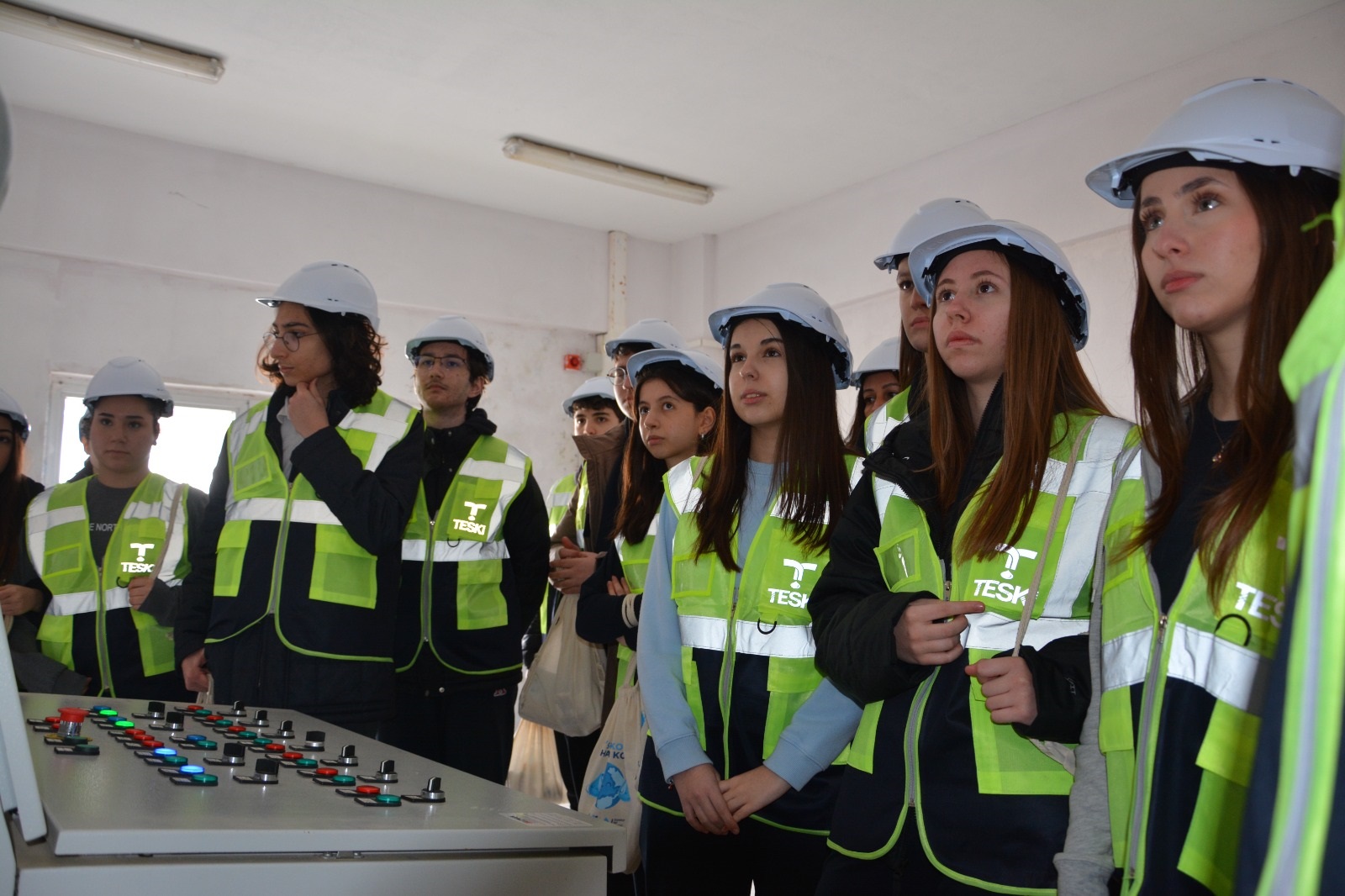 TESKİ, ÇORLU TED KOLEJİ 10. SINIF ÖĞRENCİ VE ÖĞRETMENLERİNİ AĞIRLADI.
