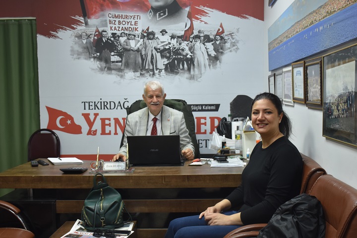 DEĞİRMENALTI MAHALLESİ MUHTAR ADAYI SELİN DENİZCİ’DEN ZİYARET