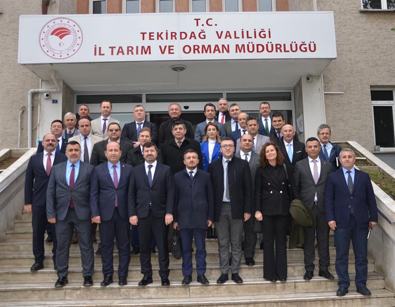 TARIMSAL ÜRETİMİN PLANLANMASI BİLGİLENDİRME TOPLANTISI TEKİRDAĞ’DA YAPILDI