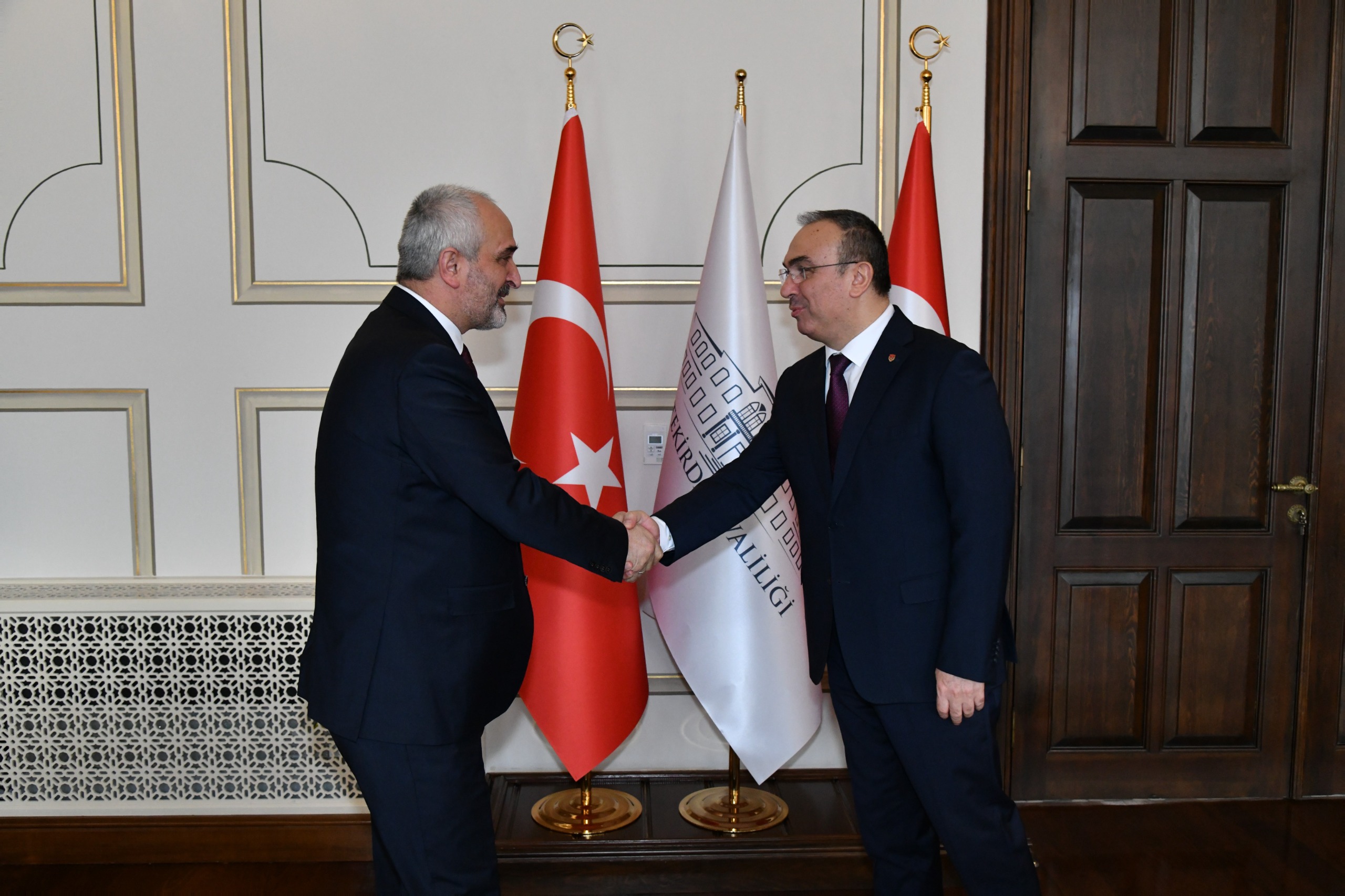 Genel Müdürler Vali Soytürk’ü Ziyaret Etti
