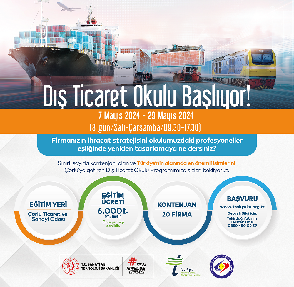 Dış Ticaret Okulu Başlıyor
