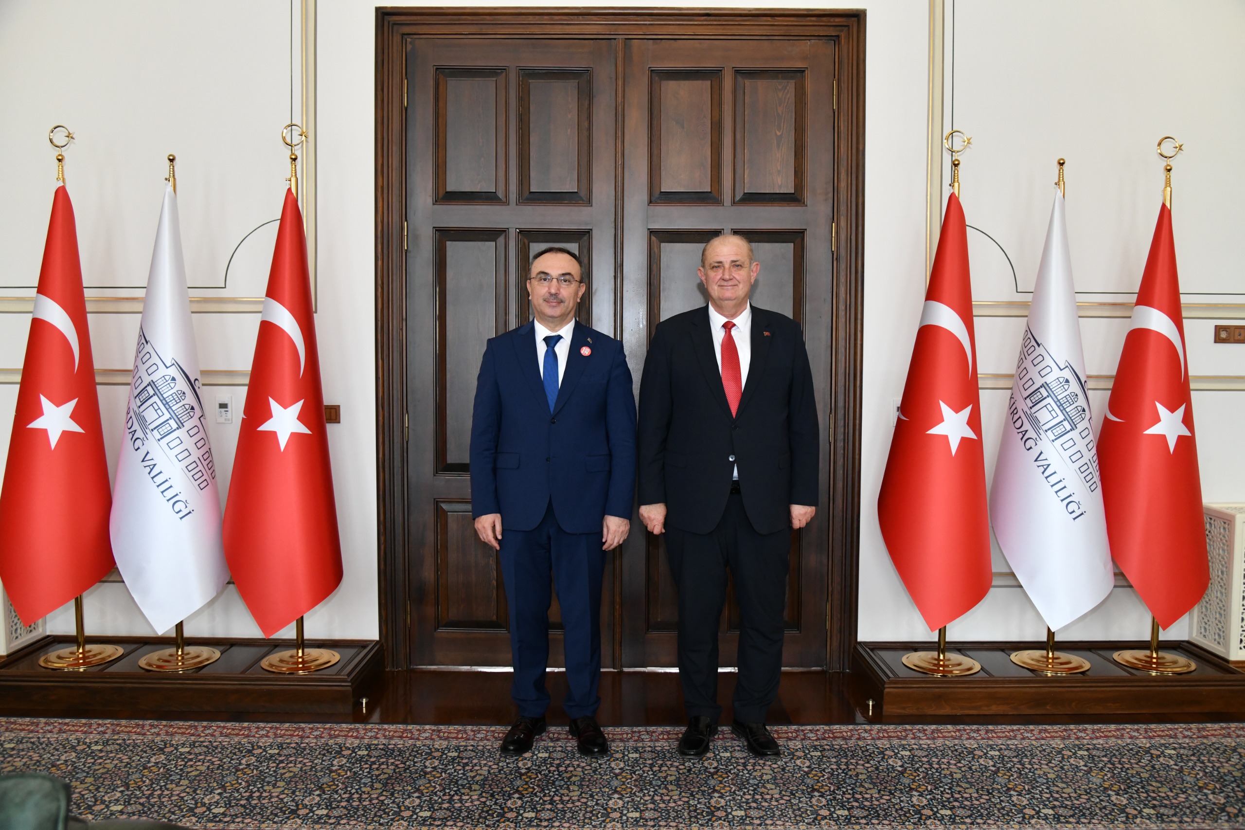 Hayrabolu Belediye Başkanı Başoğlu Vali Soytürk’ü Ziyaret Etti