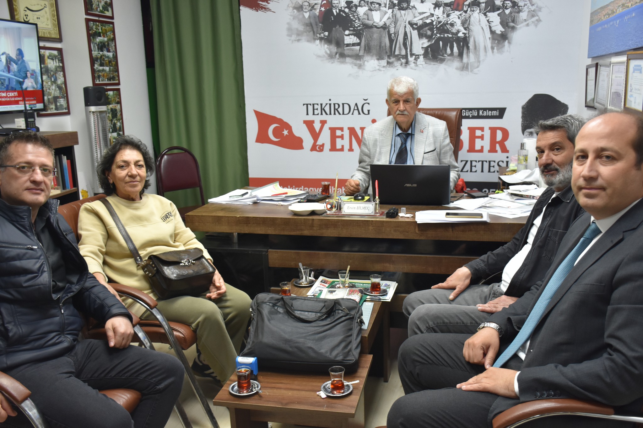 Oktay Öcal- Bedia İlerler- Osman Güneykaya ve Ali Osman Onatlı’dan taziye