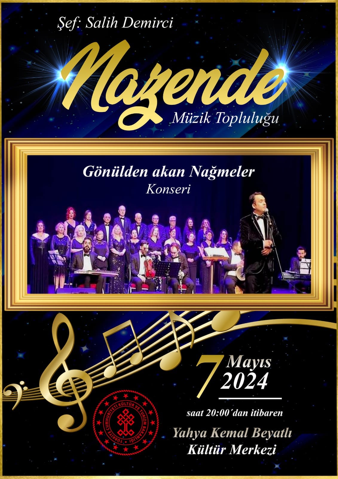 Gönülden Akan Nağmeler Konseri Düzenlenecek