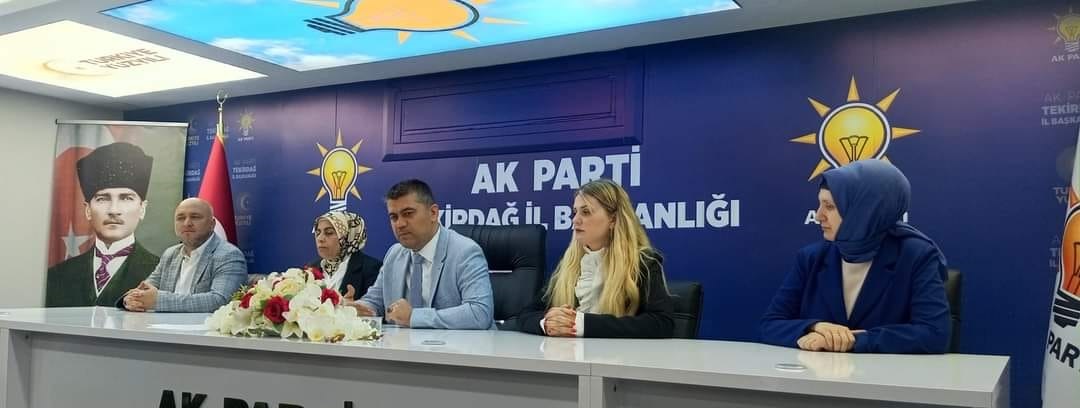 AK PARTİ TEKİRDAĞ İL BAŞKANLIĞI 27 MAYIS DEMOKRASİ DARBESİ YIL DÖNÜMÜ AÇIKLAMASI