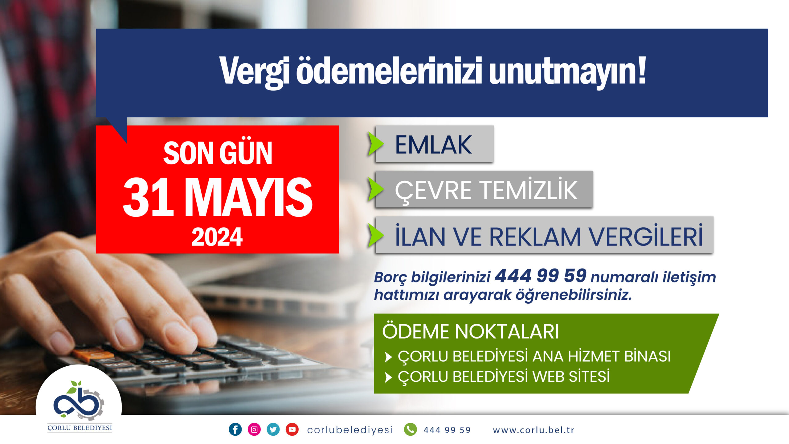 Vergi Ödemelerinde Son Gün 31 Mayıs