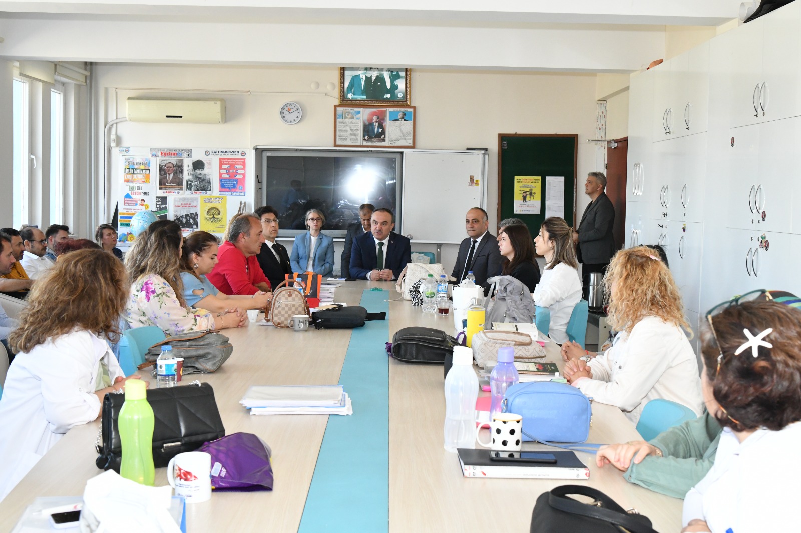 Vali Soytürk Fatih Anadolu Lisesi’ni Ziyaret Etti
