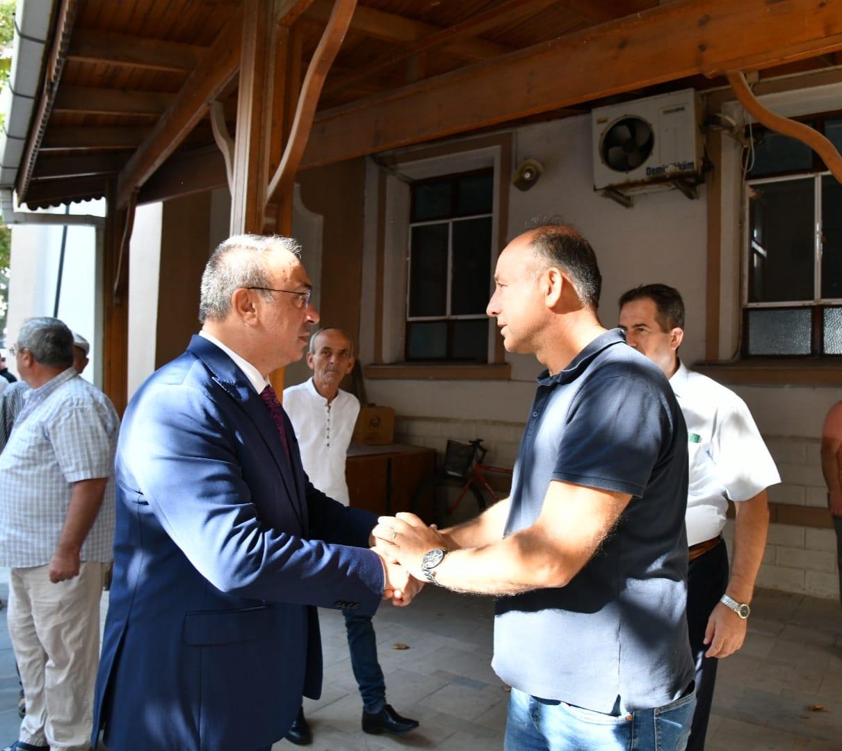 Vali Soytürk Merhum Şükrü Tokuç’un Cenaze Töreni’ne Katıldı