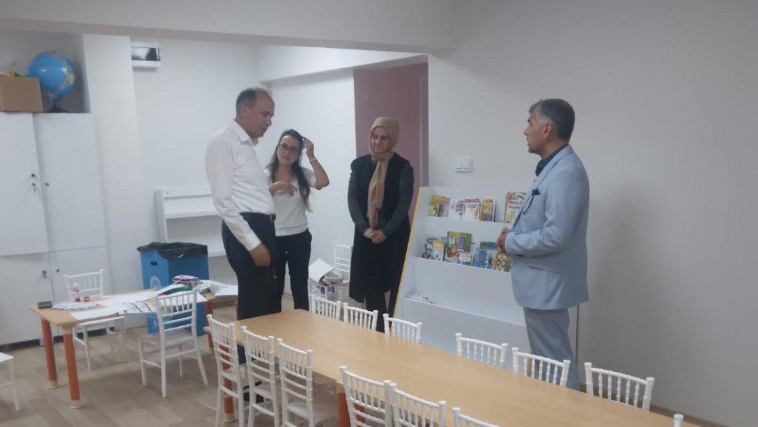 Cezaevi İçerisinde Açılan Anasınıfı ve Açılacak Olan Mesleki Eğitim Merkezinde İncelemelerde Bulundu