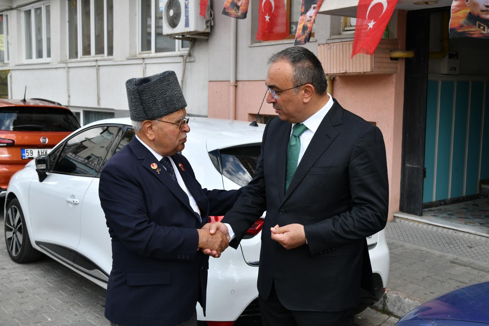 Vali Soytürk 19 Eylül Gaziler Günü Münasebetiyle Gazi Derneklerini Ziyaret Etti