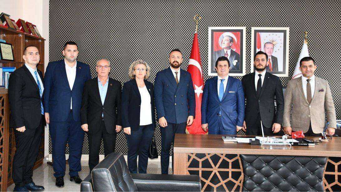 İl Milli Eğitim Müdürü  Dr. Abdülaziz Yeniyol’a Ziyaret