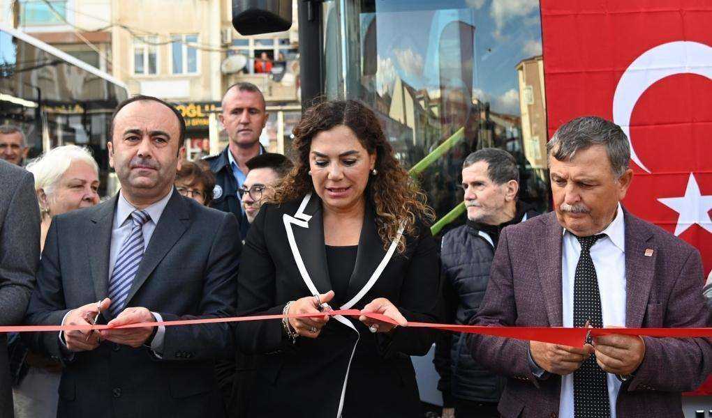 5 İLÇEYE HİZMET VERECEK 80 NO’LU TOPLU TAŞIMA HATTI HİZMETE GİRDİ