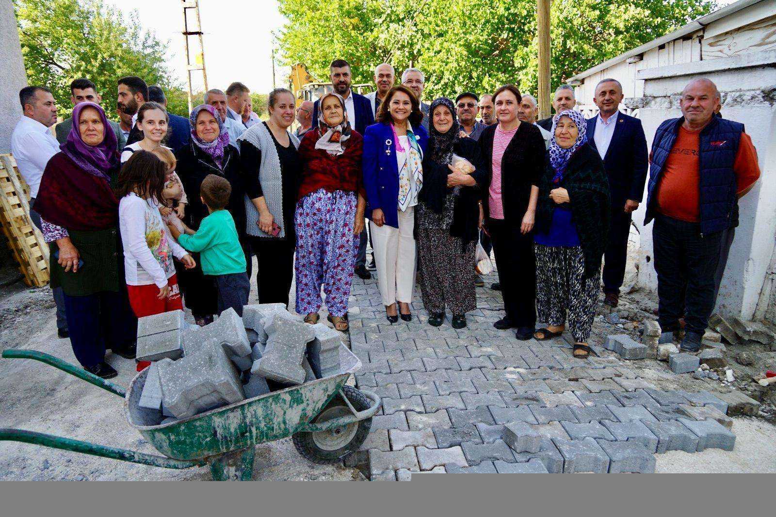 MÜGE BAŞKAN BİR SÖZÜNÜ DAHA TUTTU:  KIRKGÖZ DOĞALGAZA KAVUŞUYOR