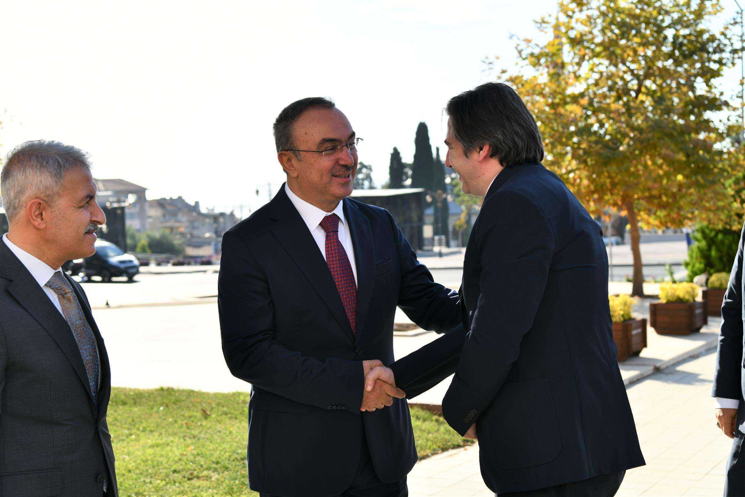 Tarım ve Orman Bakan Yardımcısı Bağcı Vali Soytürk’ü Ziyaret Etti