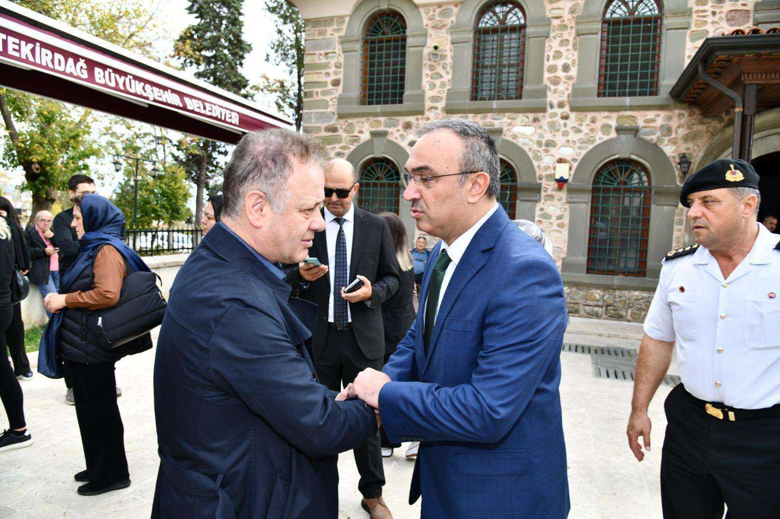 Vali Soytürk Trafik Kazasında Hayatını Kaybeden Akademisyenin Cenaze Töreni’ne Katıldı