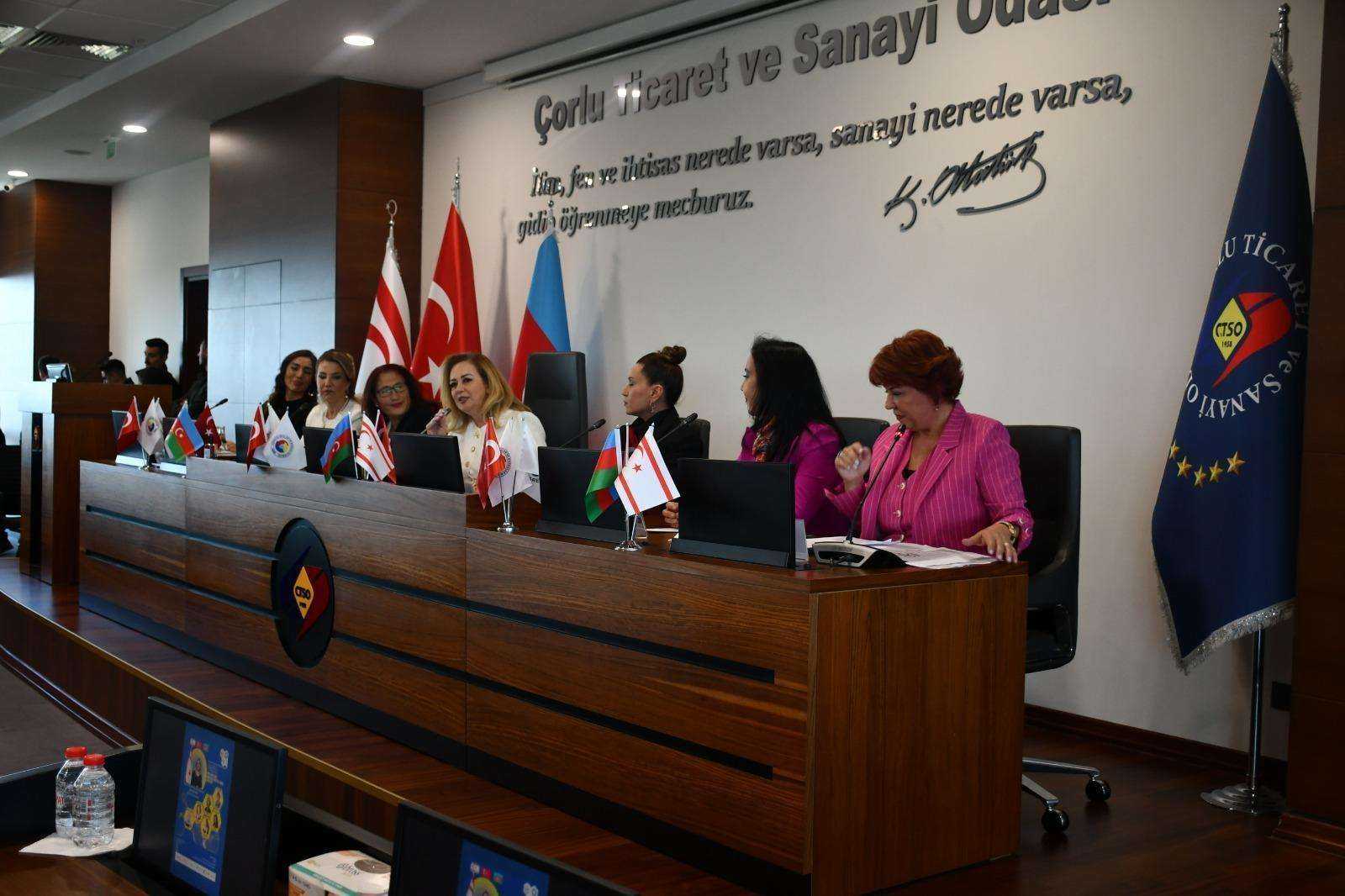 KKTC Cumhurbaşkanı’nın Eşi “Türk Dünyasında Kadınların Sanatsal Başarı Hikayeleri” Paneli’ne Katıldı