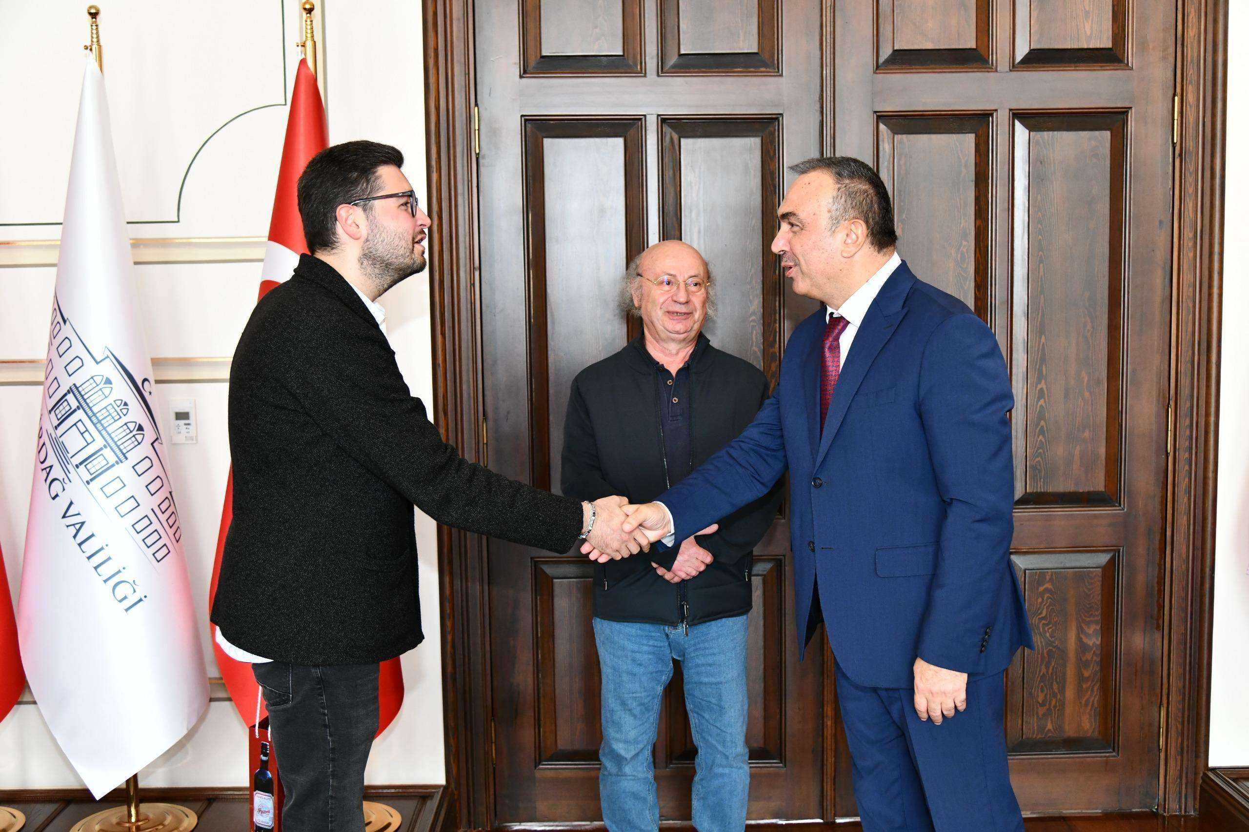 Kırklareli Üniversitesi Öğrencileri Vali Soytürk’ü Ziyaret Etti