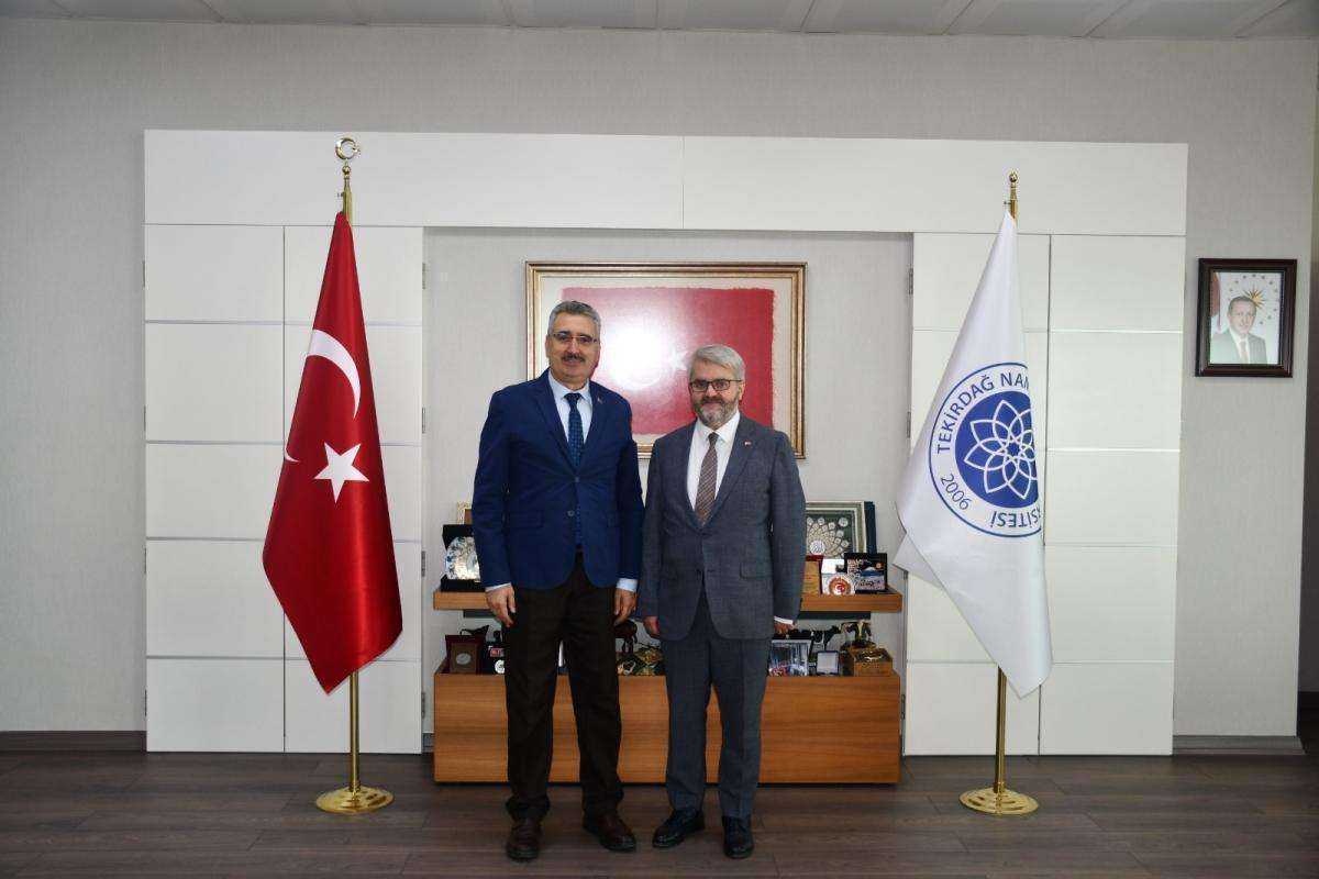 NKÜ Rektörüne Ziyaret