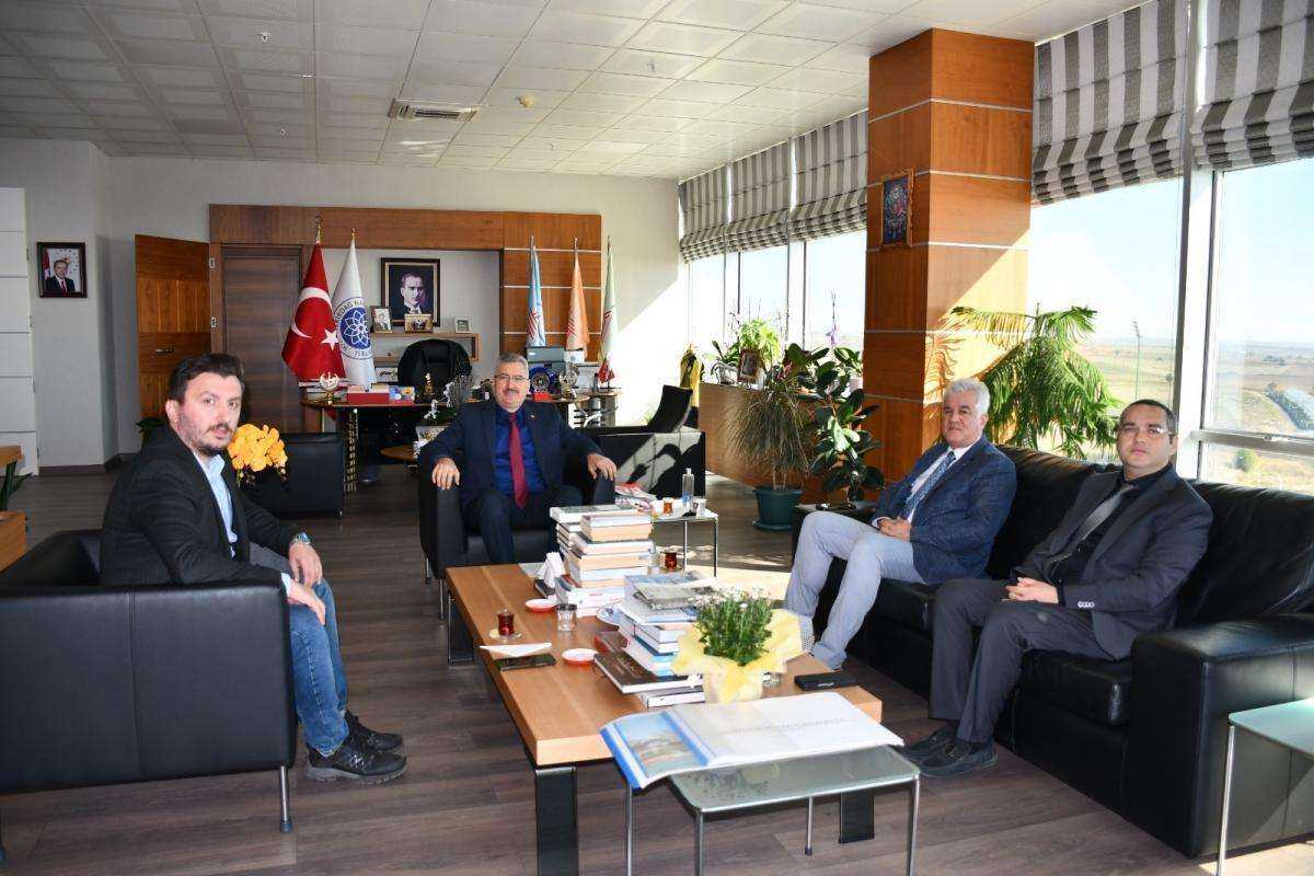 NKÜ Rektörüne Ziyaret