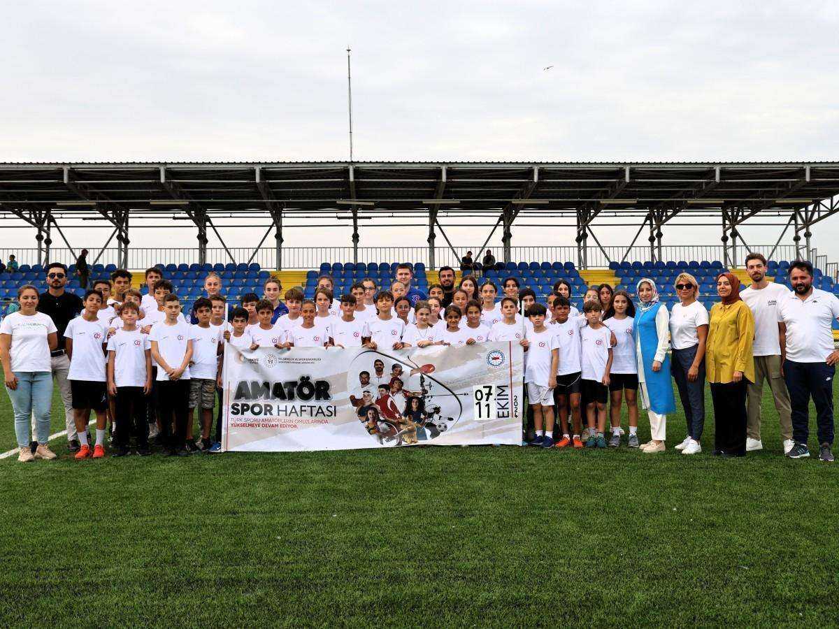 AMATÖR SPOR HAFTASI ÇEŞİTLİ ETKİNLİKLERLE KUTLANDI