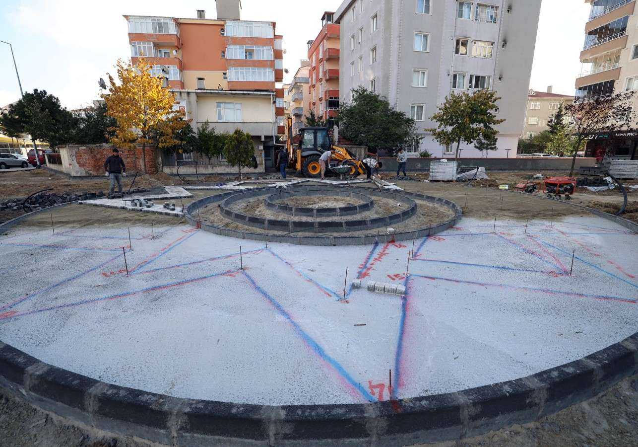 HALİMOĞLU VE UMUT SOKAK PARKLARI REVİZE EDİLİYOR