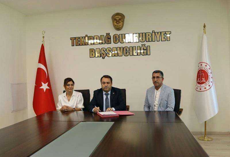 Tekirdağ’da görev yapan Hakim,Cumhuriyet Savcıları ve adliye personelinin kullanımına tahsis edilmek üzere yeni lojman alındı.