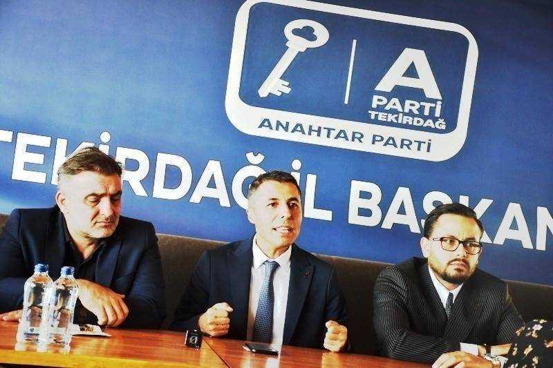 A (Anahtar)Parti Tekirdağ İl Başkanlığı İlk Toplantısını Gerçekleştirdi