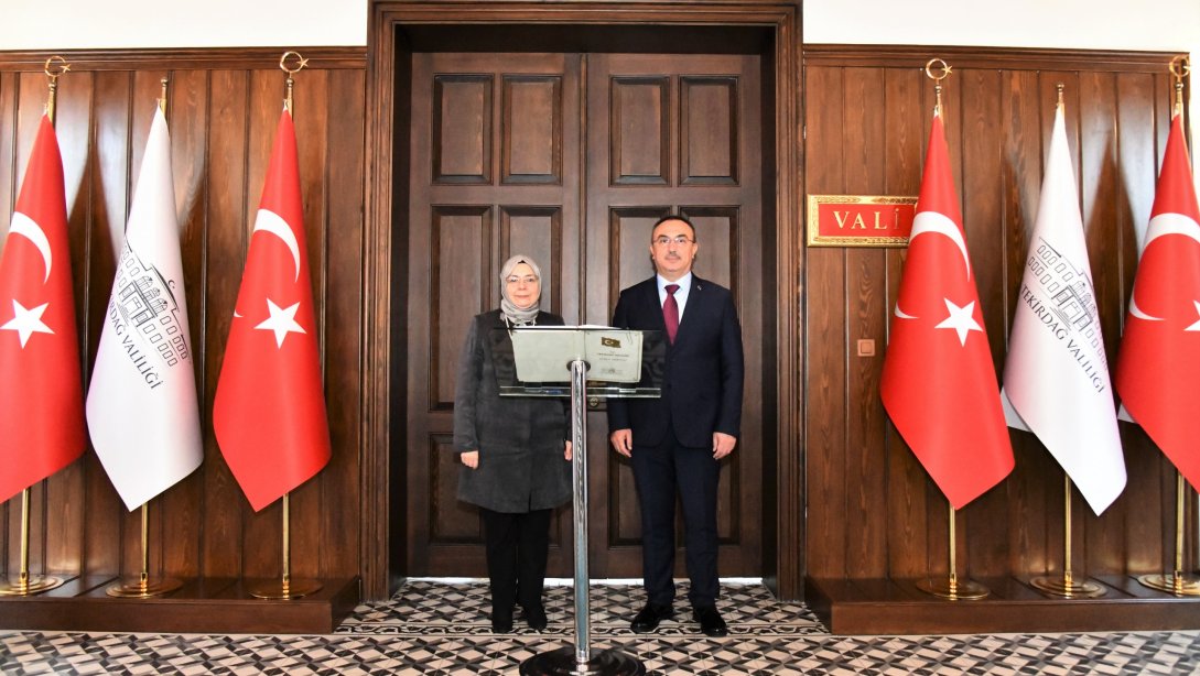 Milli Eğitim Bakan Yardımcısı Ökten Vali Soytürk’ü Ziyaret Etti