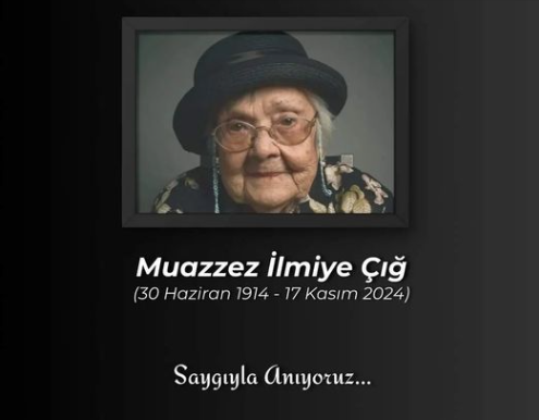 Prof. Dr. Muazzez İlmiye Çığ aramızdan ayrıldı
