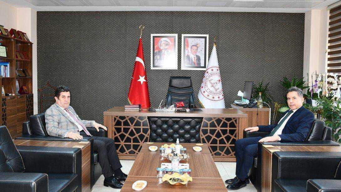 Tekirdağ Vali Yardımcısı Günay Öztürk, İl Milli Eğitim Müdürümüz Dr. Abdülaziz Yeniyol’u Ziyaret Etti