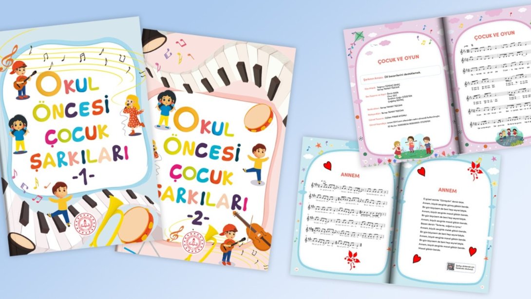 Türkiye Yüzyılı Maarif Modeli Okul Öncesi Eğitim Programı Doğrultusunda Çocuklar İçin Yazılıp Bestelenen Yeni Şarkılar EBA’da Erişime Açıldı